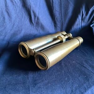 Vintage Solid Brass Binoculars